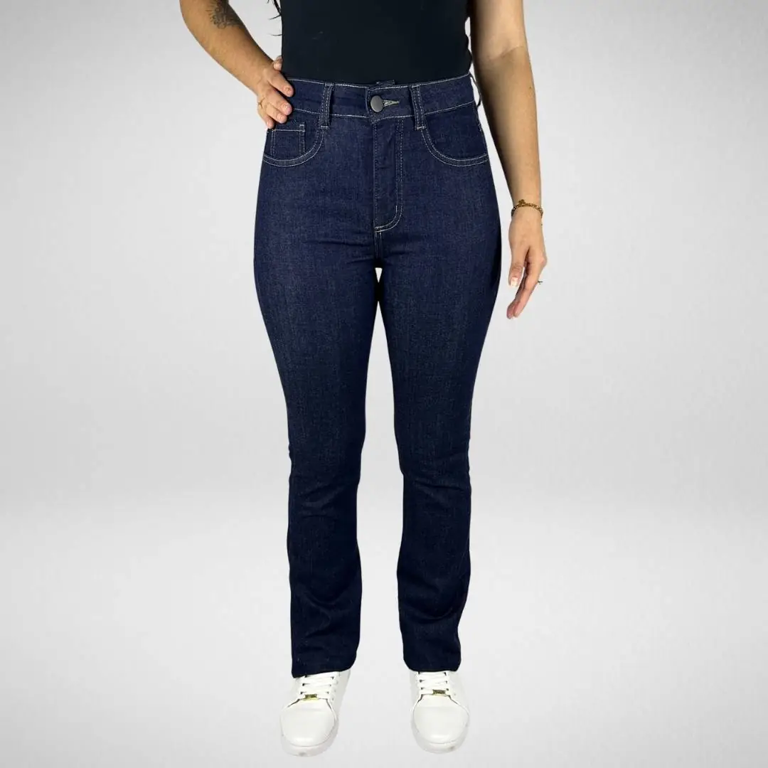 Calça jeans Brasão boot cut